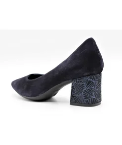 New L'Empreinte Chaussures DORKING 7720 SOFI VELOURS bleu