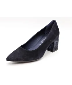 New L'Empreinte Chaussures DORKING 7720 SOFI VELOURS bleu