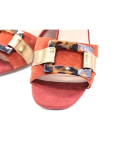 Shop L'Empreinte Chaussures EMILIE KARSTON PONYOS brique