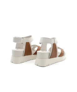 Shop L'Empreinte Chaussures FELMINI D837 CALF Cam/blanc