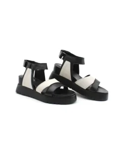 Online L'Empreinte Chaussures FELMINI D837 CALF Noir/blanc