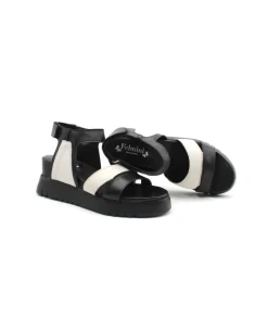Online L'Empreinte Chaussures FELMINI D837 CALF Noir/blanc