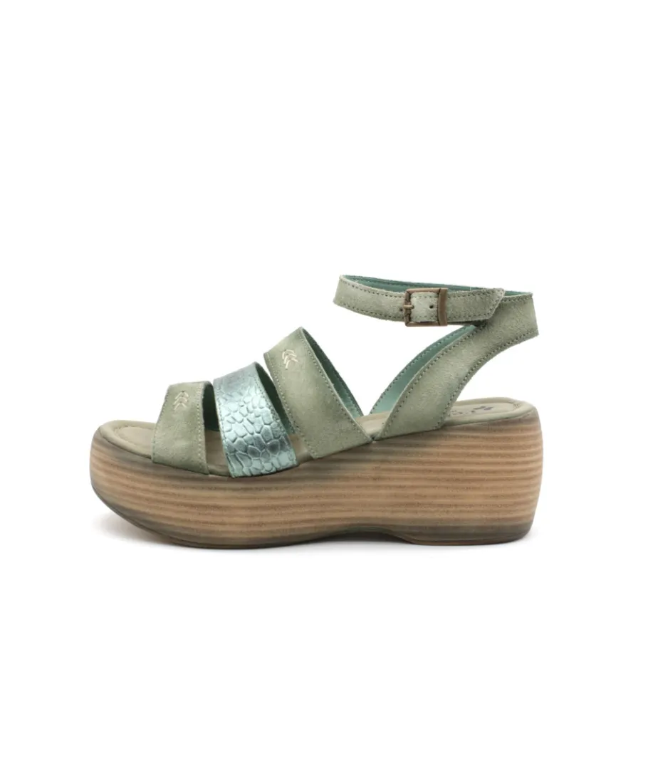 New L'Empreinte Chaussures FELMINI D806 CAMOS vert