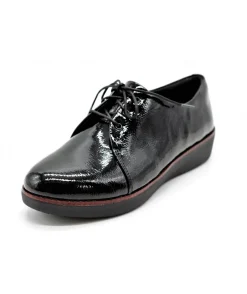 Fashion L'Empreinte Chaussures FITFLOP DERBY CRINKLE noir