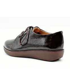 Clearance L'Empreinte Chaussures FITFLOP DERBY CRINKLE prune