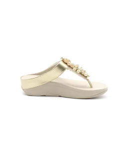 New L'Empreinte Chaussures FITFLOP FINO BAUBLE BEAD platine