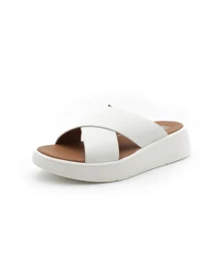 Outlet L'Empreinte Chaussures FITFLOP F-MODE LEATHER CREME