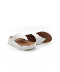 Sale L'Empreinte Chaussures FITFLOP F-MODE TOE POST CREME