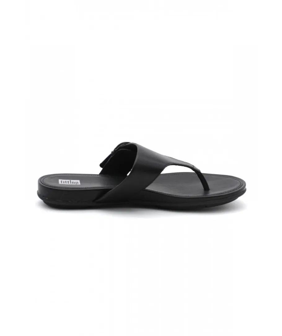 Shop L'Empreinte Chaussures FITFLOP GRACIE TOE POST noir