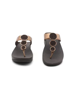 Cheap L'Empreinte Chaussures FITFLOP HALO BEAD CIRCLE bronze
