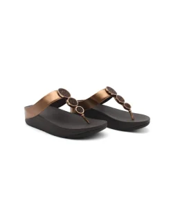 Cheap L'Empreinte Chaussures FITFLOP HALO BEAD CIRCLE bronze