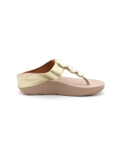 Discount L'Empreinte Chaussures FITFLOP HALO TOE POST platine