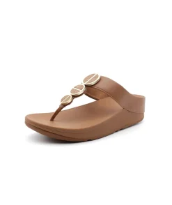 Best Sale L'Empreinte Chaussures FITFLOP HALO TOE POST tan
