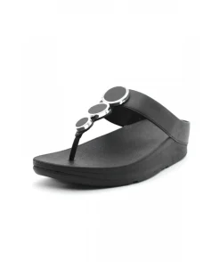 Cheap L'Empreinte Chaussures FITFLOP HALO TOE POST noir