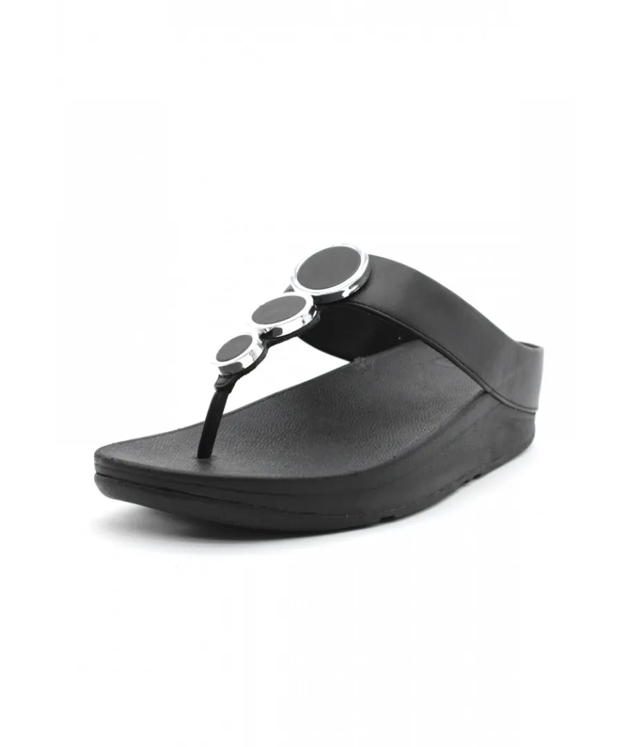 Cheap L'Empreinte Chaussures FITFLOP HALO TOE POST noir