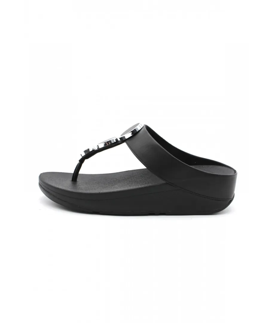 Cheap L'Empreinte Chaussures FITFLOP HALO TOE POST noir