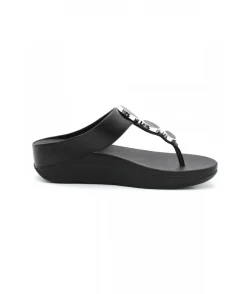 Cheap L'Empreinte Chaussures FITFLOP HALO TOE POST noir