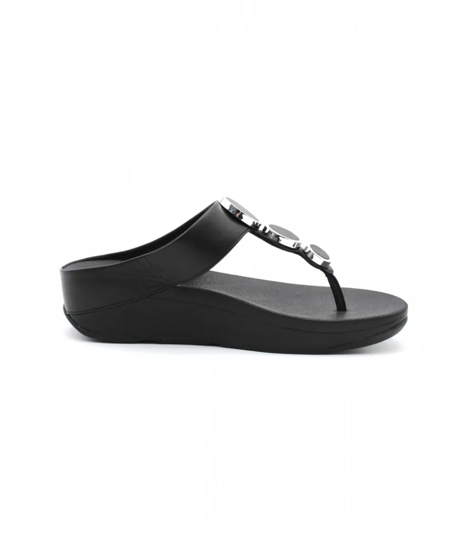 Cheap L'Empreinte Chaussures FITFLOP HALO TOE POST noir