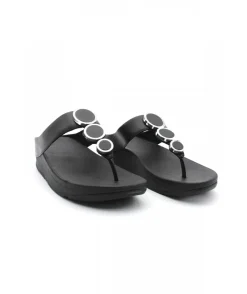 Cheap L'Empreinte Chaussures FITFLOP HALO TOE POST noir