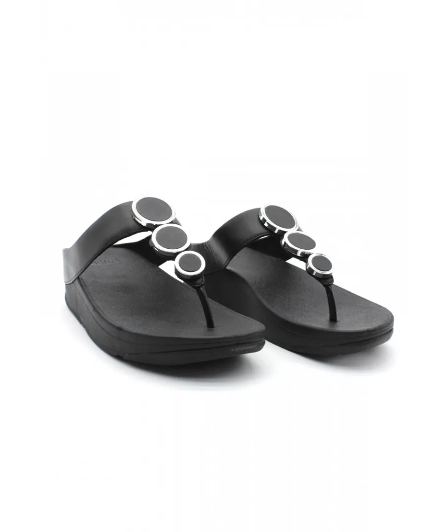 Cheap L'Empreinte Chaussures FITFLOP HALO TOE POST noir