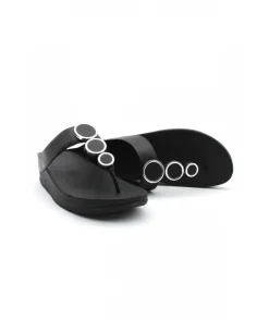 Cheap L'Empreinte Chaussures FITFLOP HALO TOE POST noir