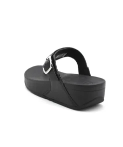 Shop L'Empreinte Chaussures FITFLOP LULU ADJUSTABLE LEATHER noir