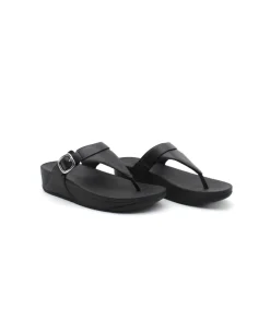 Shop L'Empreinte Chaussures FITFLOP LULU ADJUSTABLE LEATHER noir