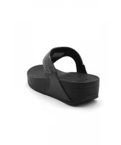 Cheap L'Empreinte Chaussures FITFLOP LULU GLITZ TOE POST noir