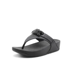 Fashion L'Empreinte Chaussures FITFLOP LULU JEWEL DELUXE noir