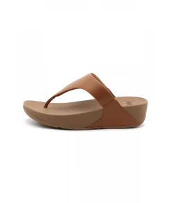 Sale L'Empreinte Chaussures FITFLOP LULU LEATHER TOEPOST marron