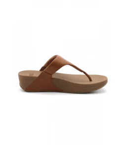 Sale L'Empreinte Chaussures FITFLOP LULU LEATHER TOEPOST marron
