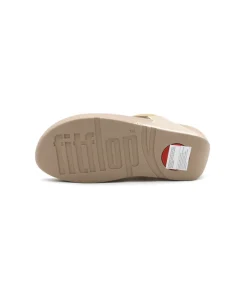 Shop L'Empreinte Chaussures FITFLOP LULU SHIMMERLUX beige