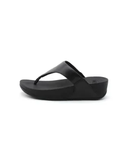 Clearance L'Empreinte Chaussures FITFLOP LULU TOEPOST LEATHER noir