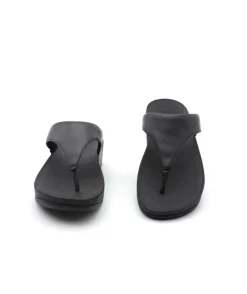 Clearance L'Empreinte Chaussures FITFLOP LULU TOEPOST LEATHER noir