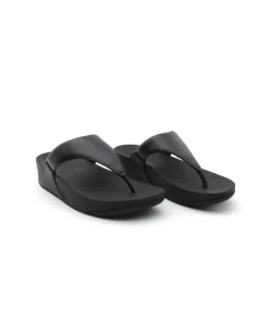 Clearance L'Empreinte Chaussures FITFLOP LULU TOEPOST LEATHER noir