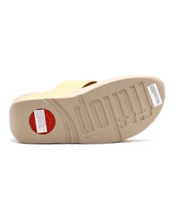 Store L'Empreinte Chaussures FITFLOP OLIVE TEXTURED GLITZ platine