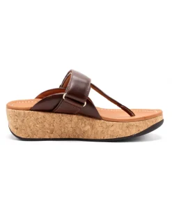 Sale L'Empreinte Chaussures FITFLOP REMI ADJUSTABLE marron