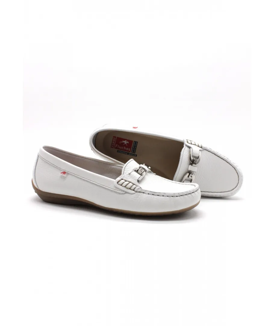 Fashion L'Empreinte Chaussures FLUCHOS FEMME F0804 BRUNI blanc