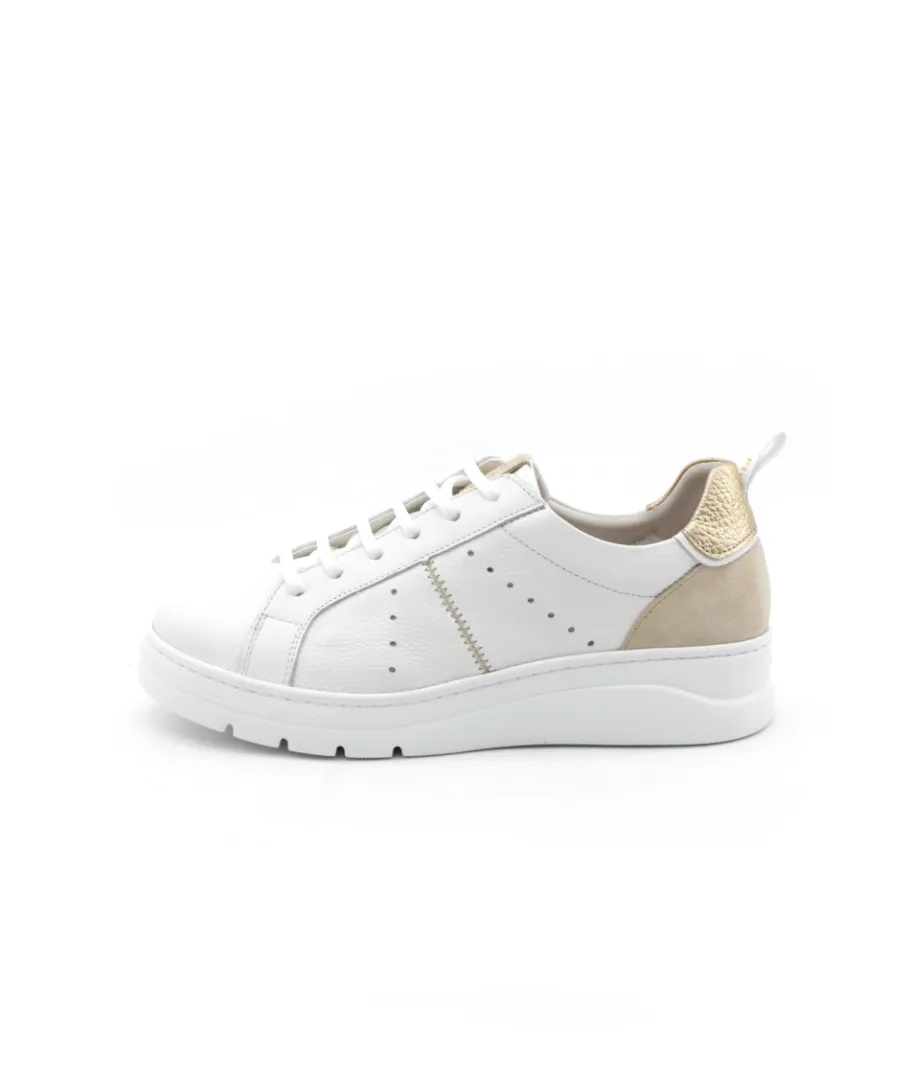 Store L'Empreinte Chaussures FLUCHOS FEMME F1665 POMPAS blanc