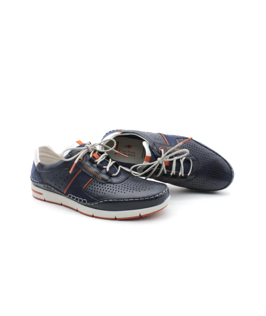 Shop L'Empreinte Chaussures FLUCHOS F1442 YANNIC marine