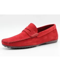 Best Sale L'Empreinte Chaussures FLUCHOS 7159 MOCASSIN BONOMI rouge