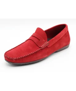 Best Sale L'Empreinte Chaussures FLUCHOS 7159 MOCASSIN BONOMI rouge