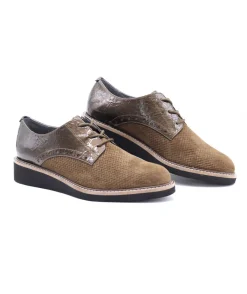 Cheap L'Empreinte Chaussures FUGITIVE CHAMOI VELOURS kaki