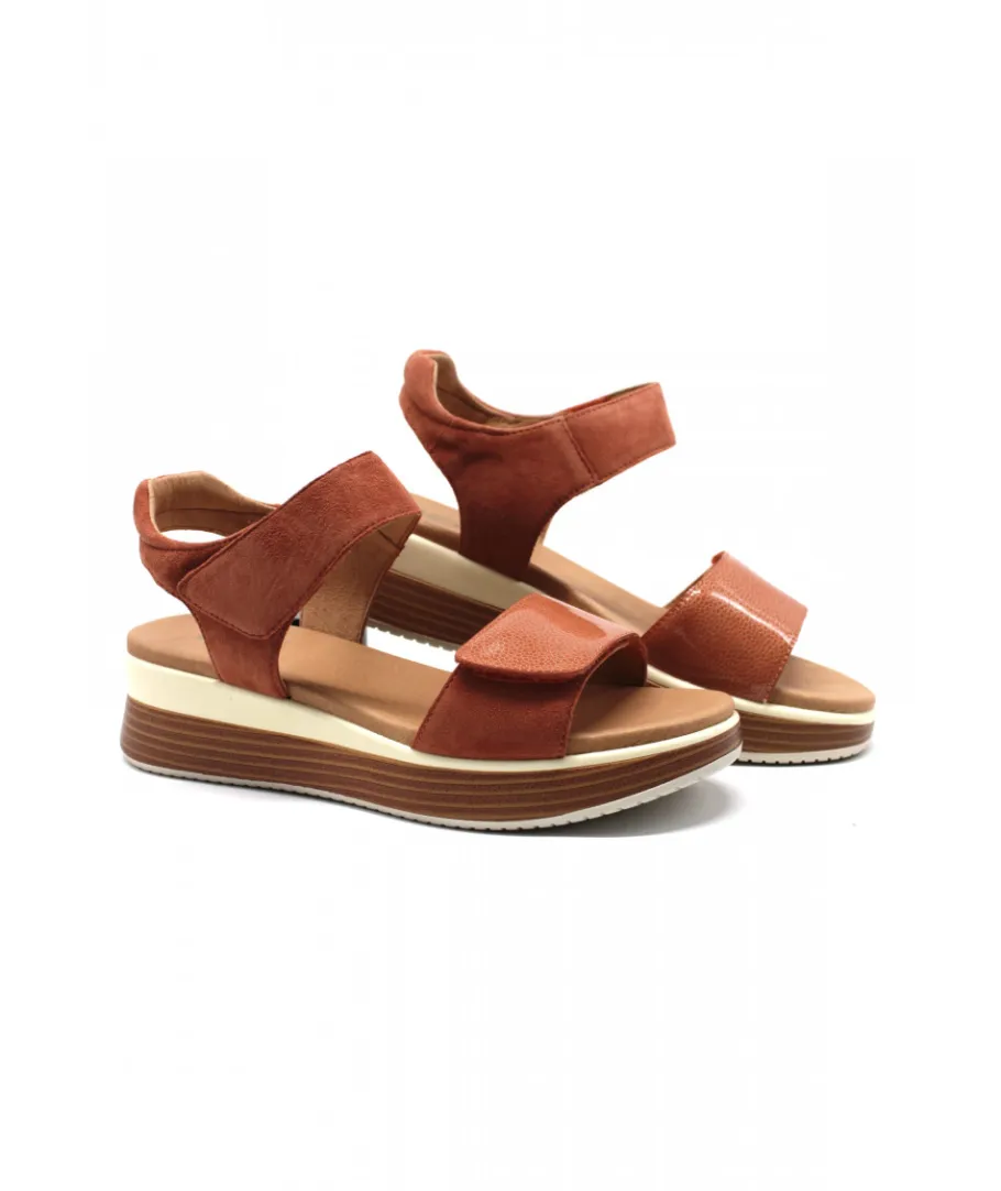 Hot L'Empreinte Chaussures FUGITIVE ERSAT brique