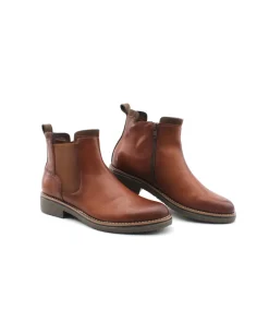Shop L'Empreinte Chaussures FUGITIVE GENOI cognac