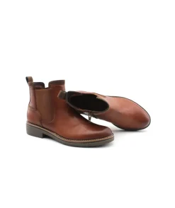Shop L'Empreinte Chaussures FUGITIVE GENOI cognac
