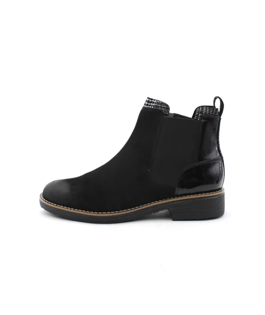 Shop L'Empreinte Chaussures FUGITIVE GENOI noir