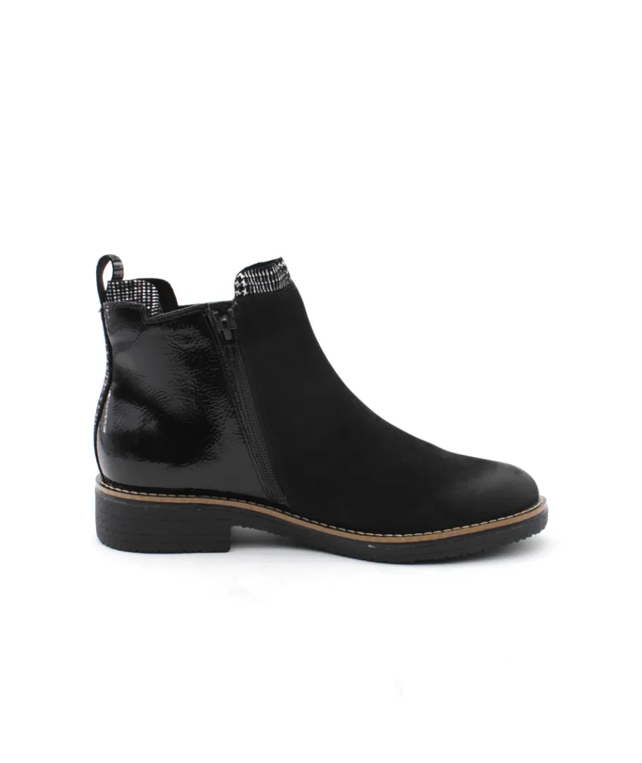 Shop L'Empreinte Chaussures FUGITIVE GENOI noir