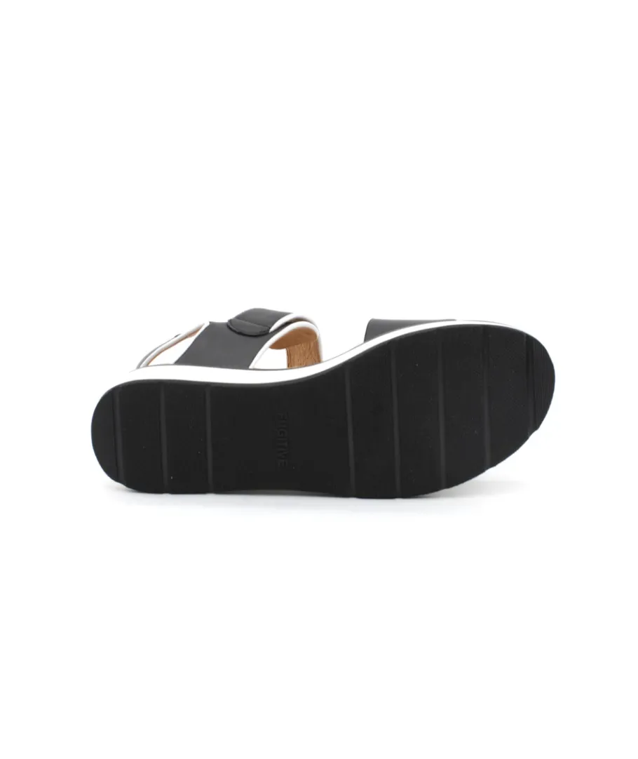 New L'Empreinte Chaussures FUGITIVE KIMONO noir