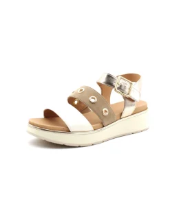 Shop L'Empreinte Chaussures FUGITIVE KINOA platine